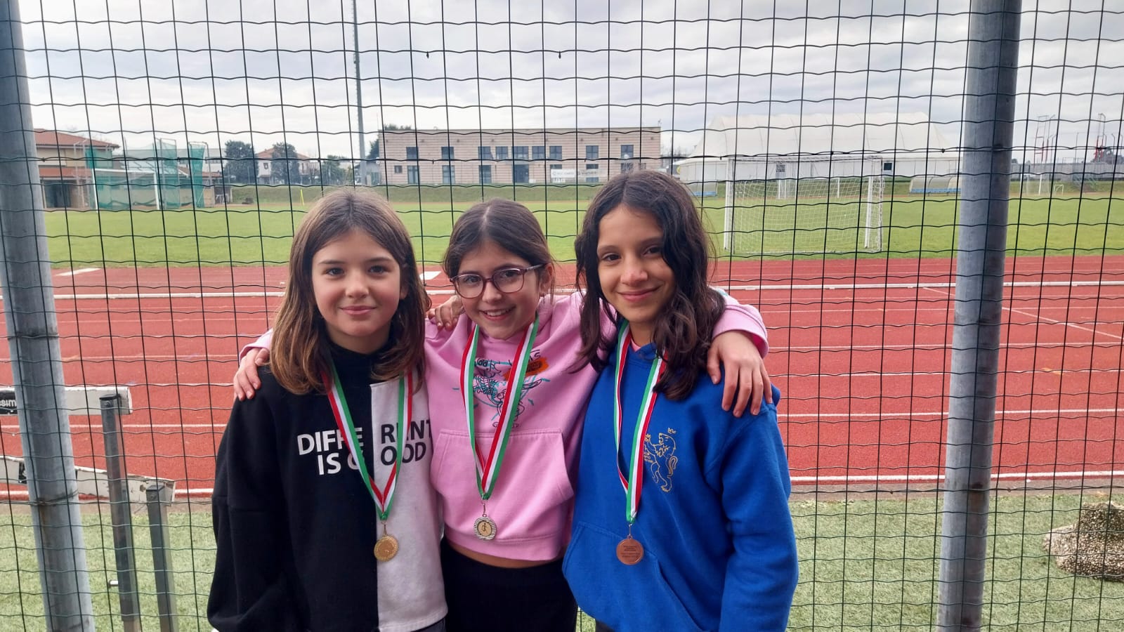 prime tre classificate allieve I media