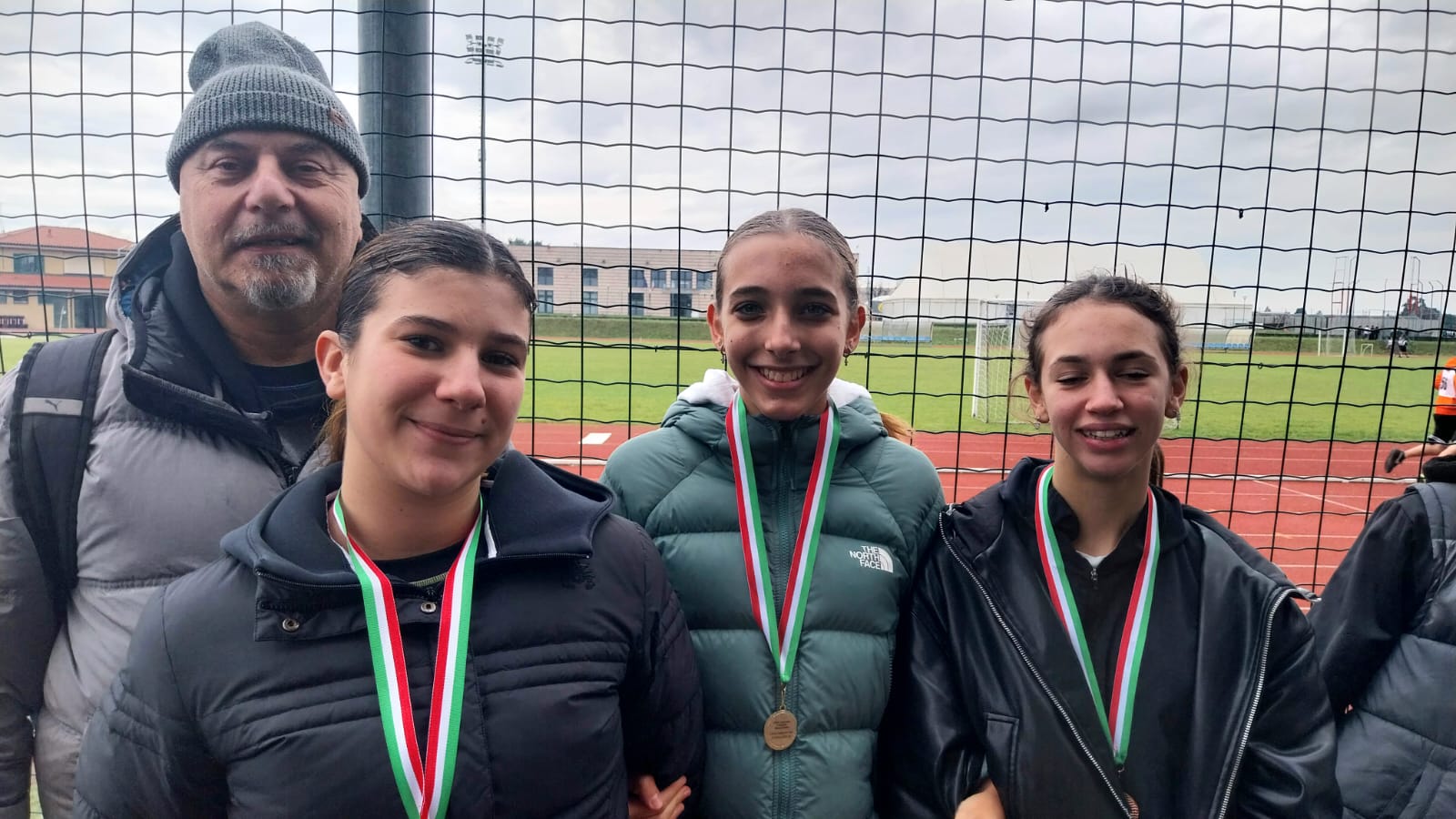 prime tre classificate cadette II-III medie