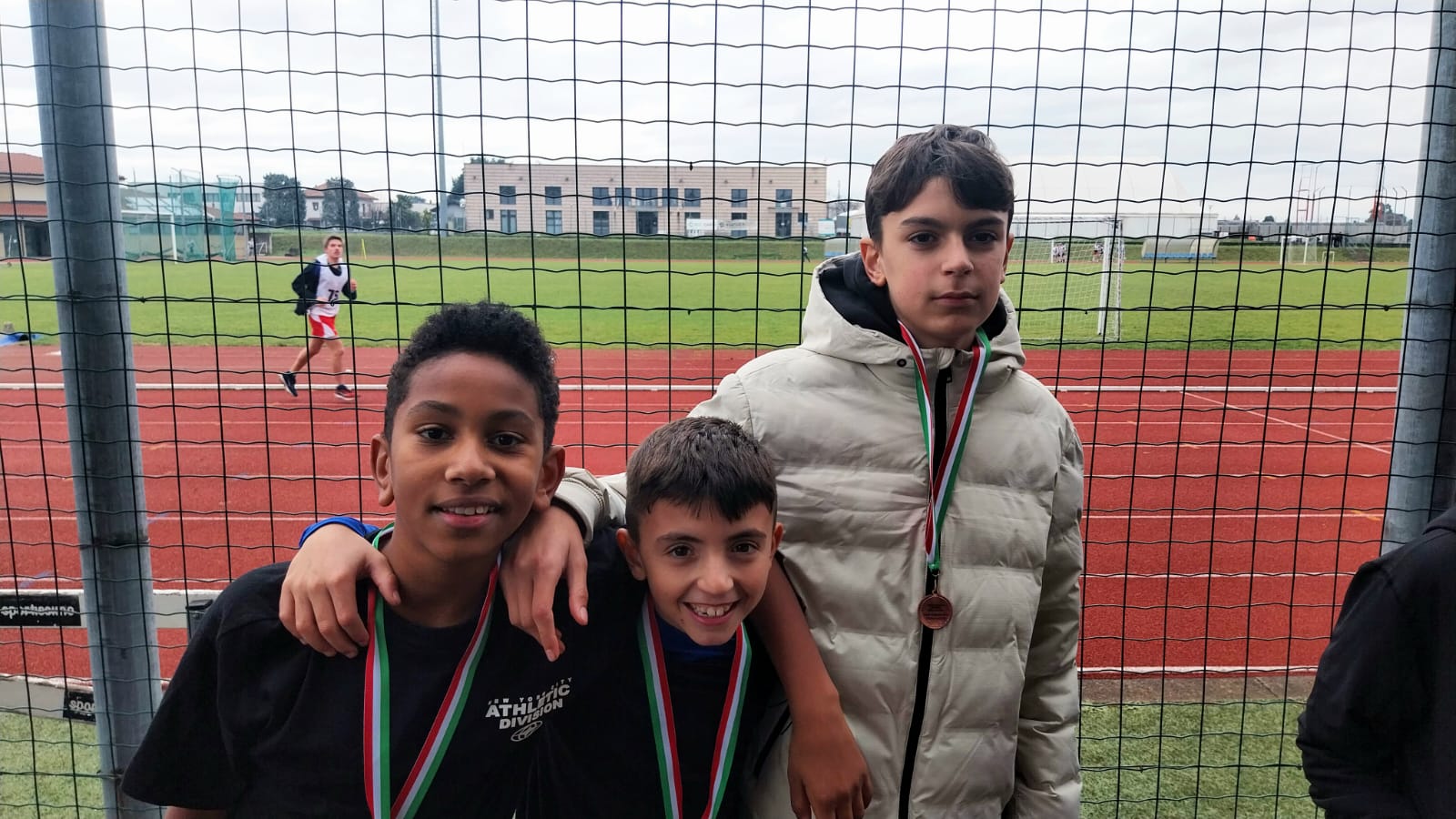 primi tre classificati allievi I media