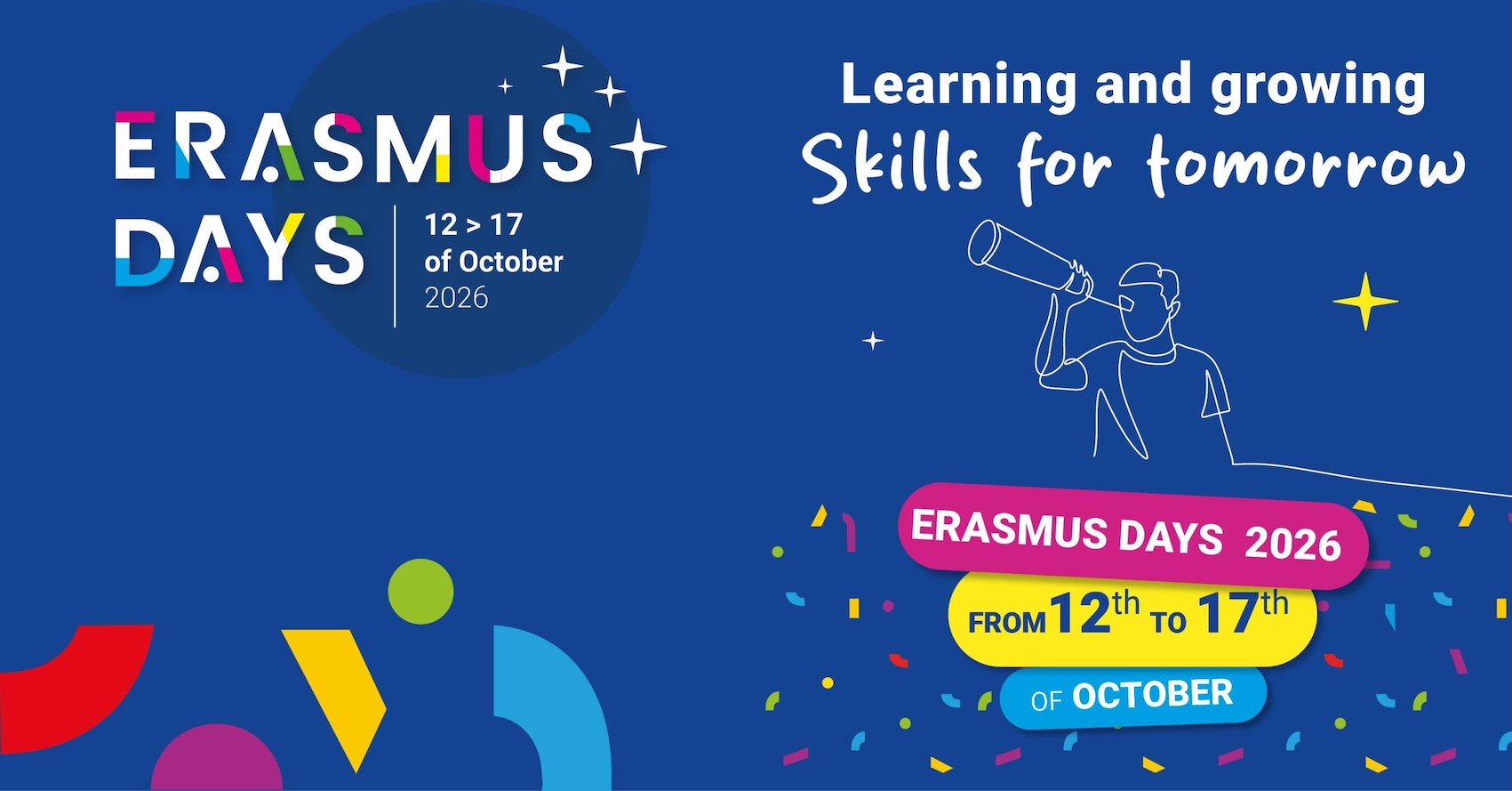 Erasmus Days 2026: un’Europa di collaborazione e opportunità.